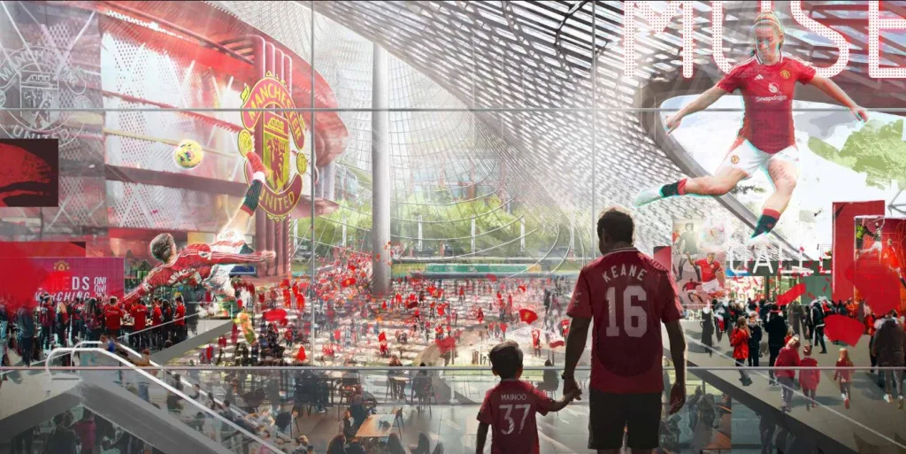 Manchester United Unveils Manchester United Unveils Plans for a New 100,000-Seater Stadium