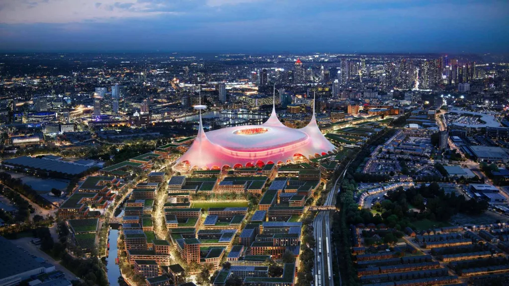 Manchester United Unveils Plans Manchester United Unveils Plans for a New 100,000-Seater Stadium