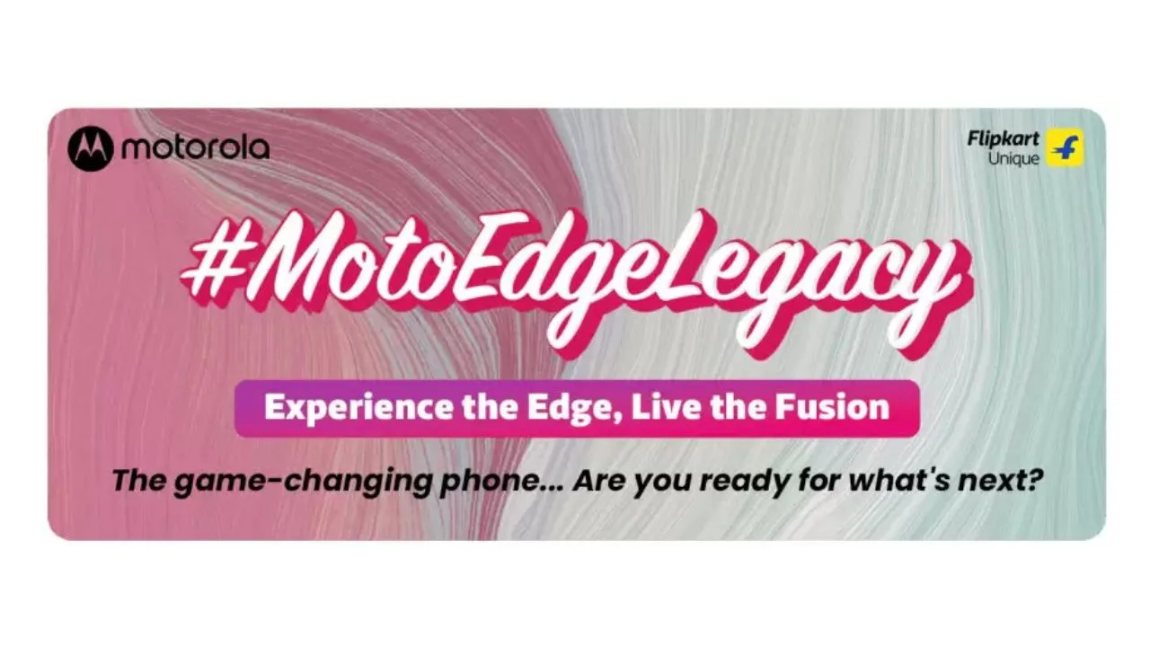 Motorola Edge 60 Fusion India Launch Confirmed, Flipkart Teaser Live