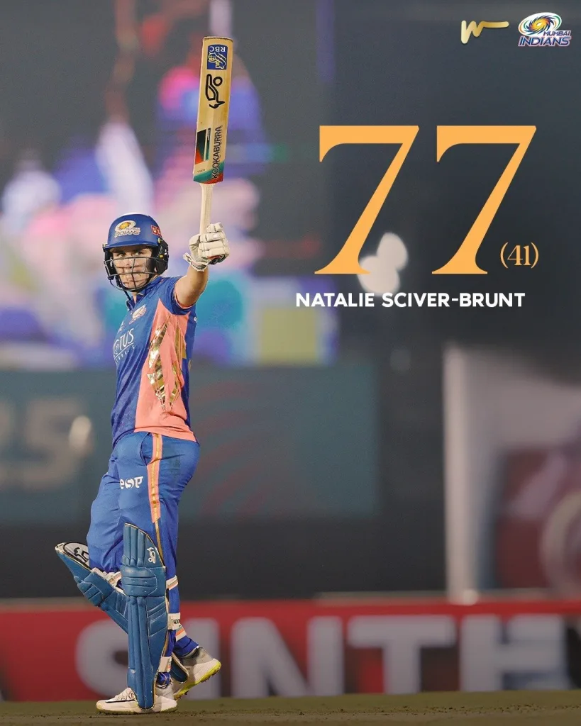 Nat Sciver Brunt 2 WPL 2025: Sciver-Brunt, Matthews Power Mumbai Indians Into Second WPL Final