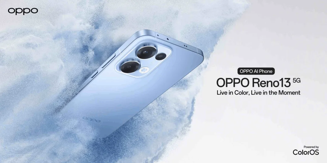 OPPO Reno13 5G Sky-Blue