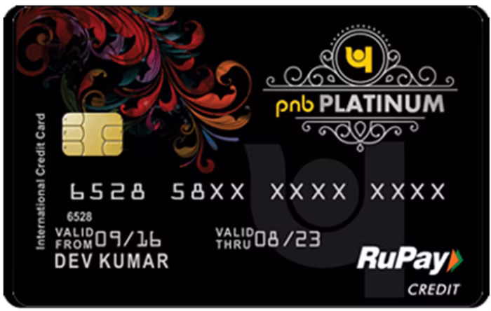 Pnb rupay platinum card
