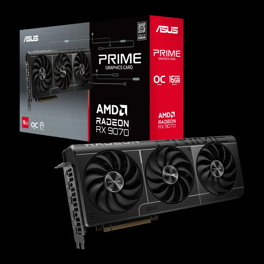 ASUS Brings AMD Radeon RX 9070 Series GPUs: The Future of Gaming Graphics