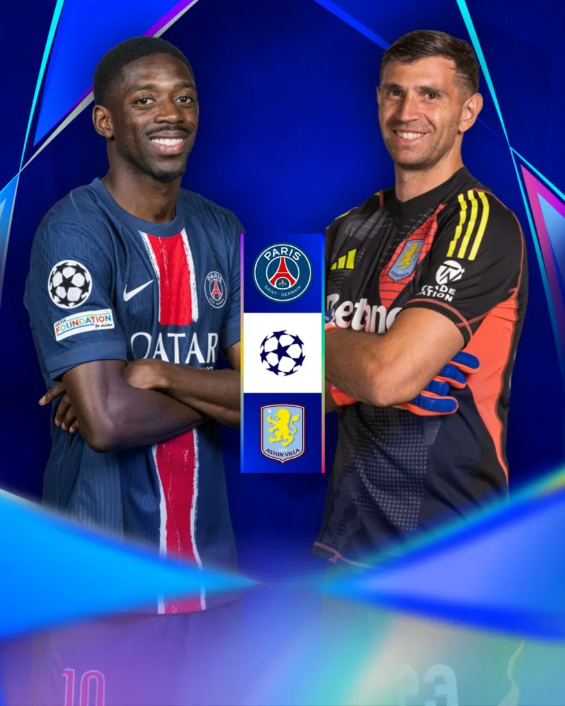 Champions League 2024/25 Quarter-Final Ties Set: Arsenal vs Real Madrid, Bayern vs Inter Headline Exciting Clashes 3 PSG vs Aston Villa Champions League 2024/25 Quarter-Final Ties Set: Arsenal vs Real Madrid, Bayern vs Inter Headline Exciting Clashes