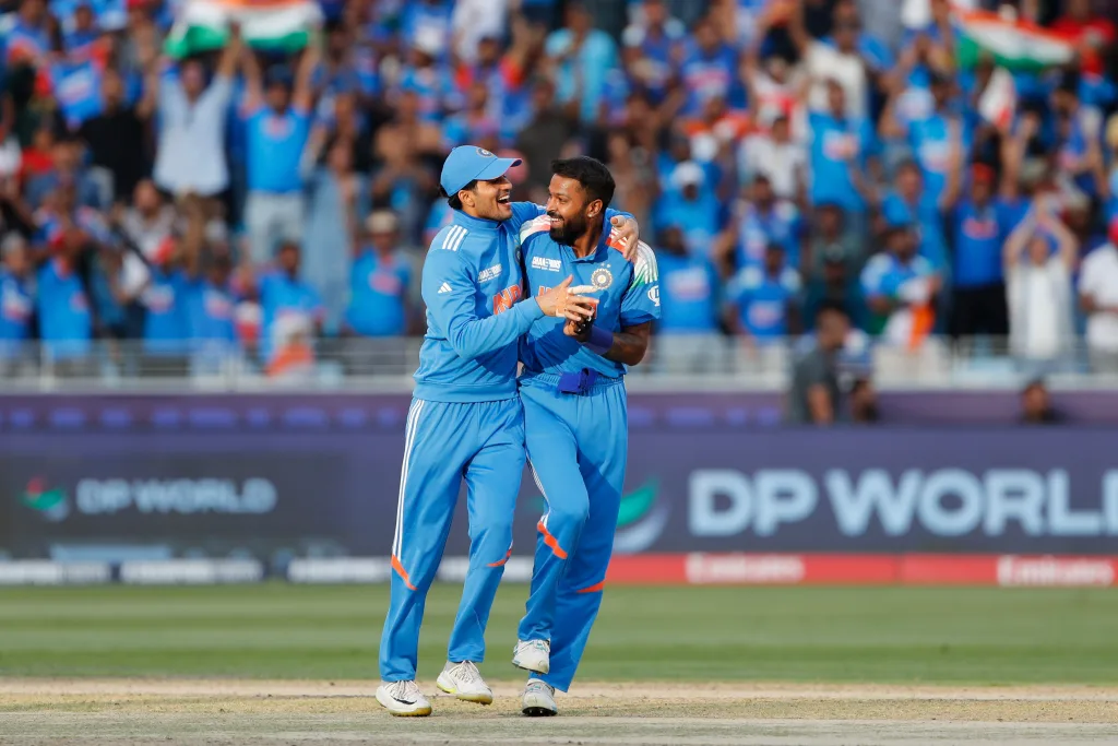 Pandya Champions Trophy 2025: Varun Claims 5 Wickets as India Tops Group To Set Up Semi-final Clash With Australia