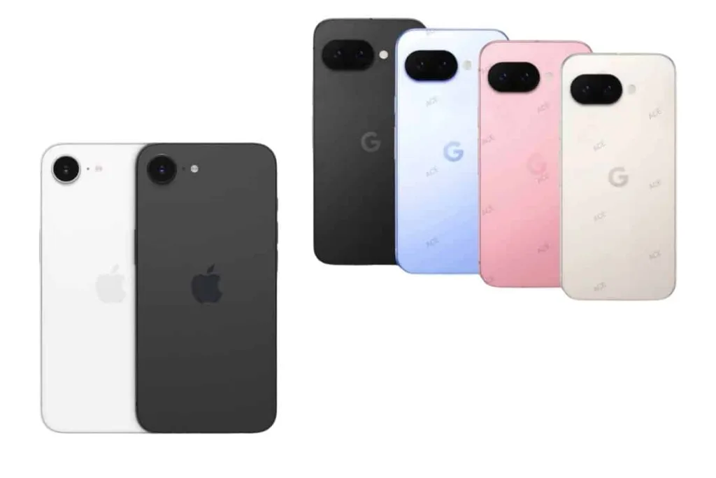Pixel 9a vs 16e 3 Google Pixel 9a vs iPhone 16e: Price, Specs & Features
