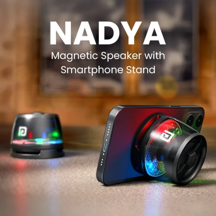 Portronics Launches Nadya- Portronics Nadya: The Pocket-Sized Speaker That Sticks Where Others Can’t