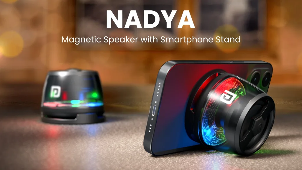 Portronics Nadya: The Pocket-Sized Speaker That Sticks Where Others Can’t