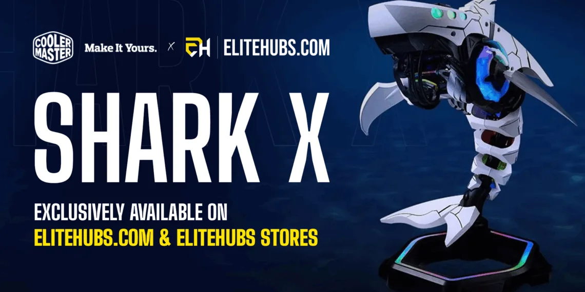Cooler Master and EliteHubs Unveil the Shark X PC: A New Era of Luxury Gaming in India