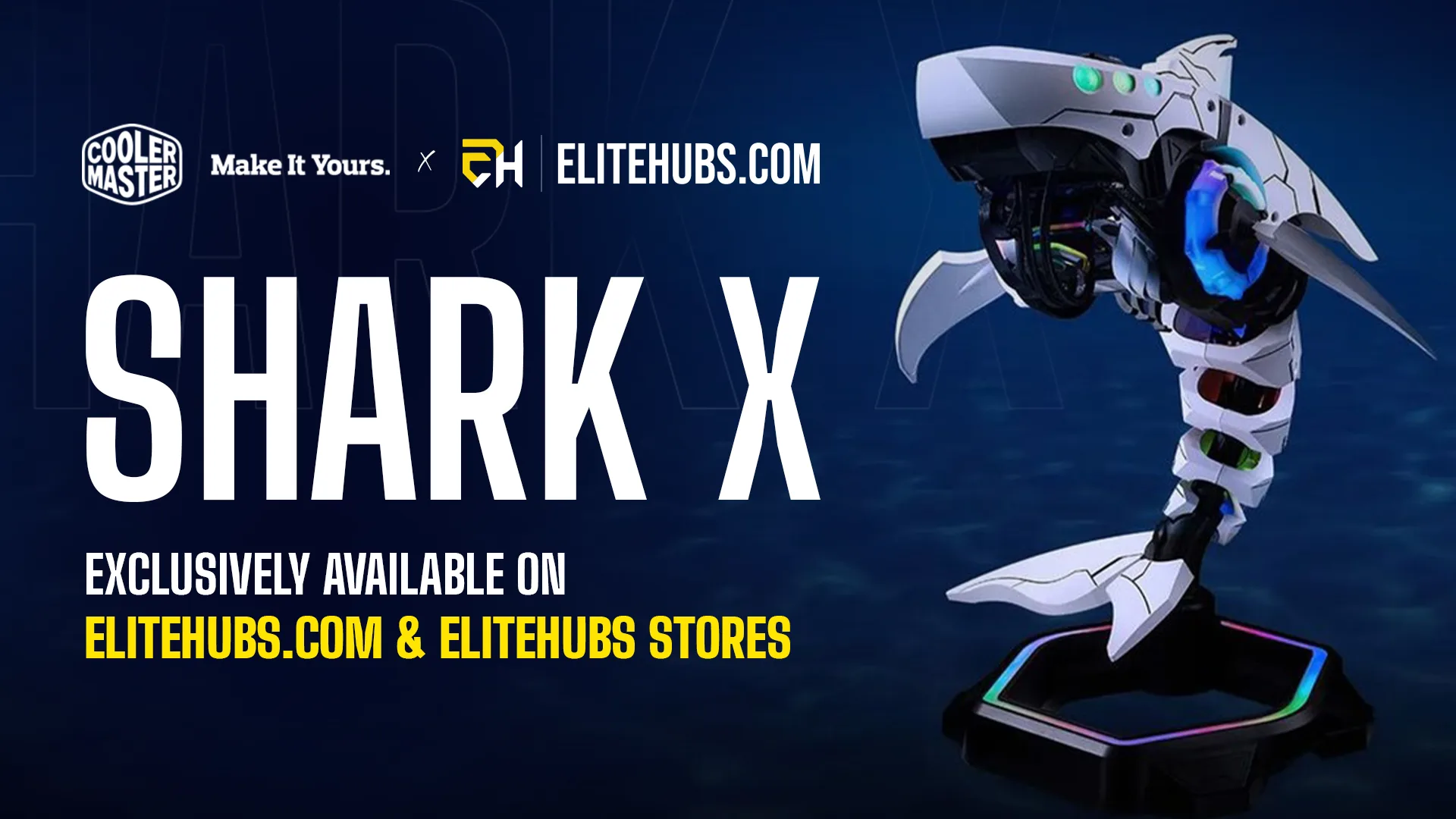 Cooler Master and EliteHubs Unveil the Shark X PC: A New Era of Luxury Gaming in India