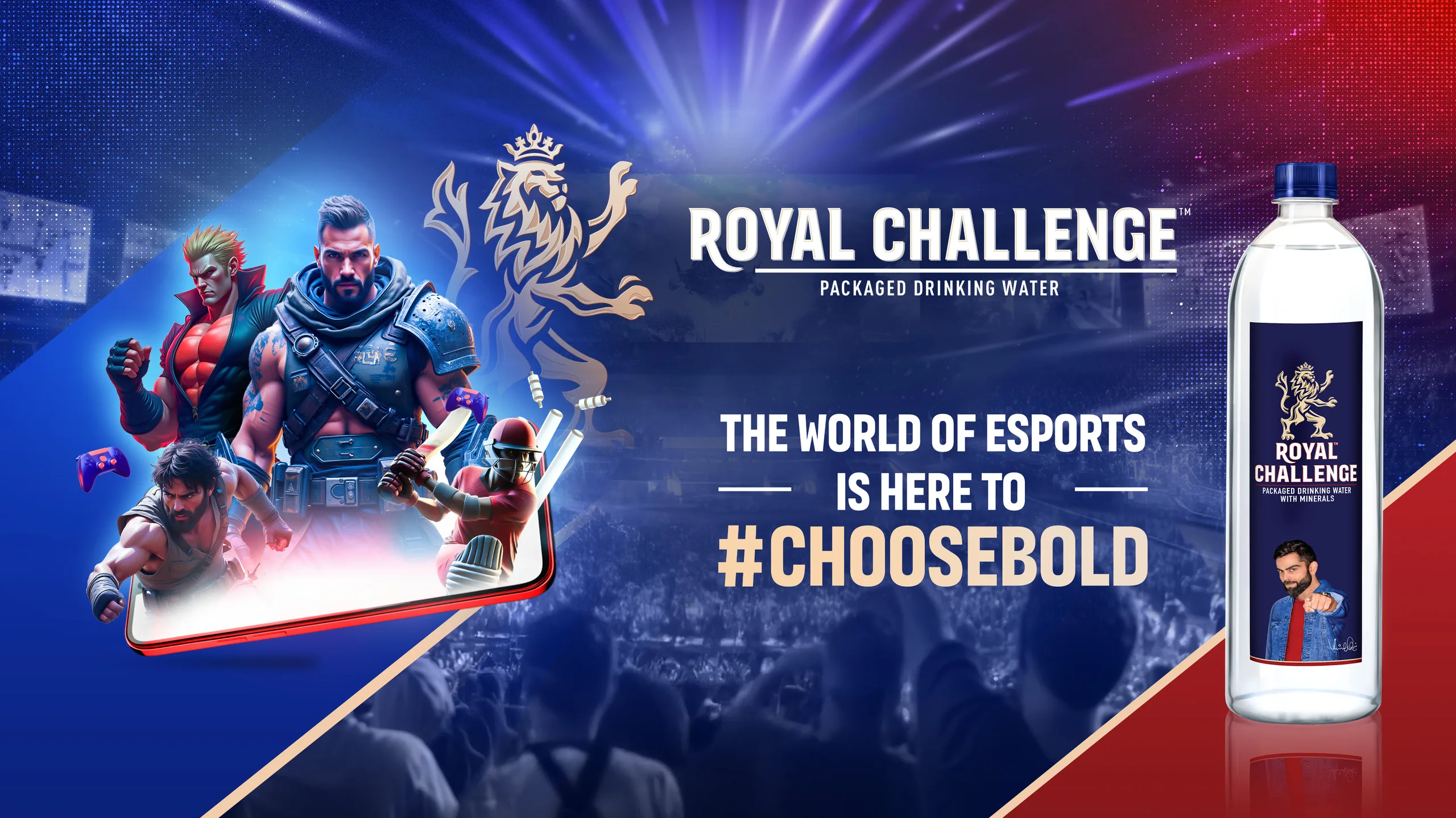 Bold New Frontier: How Royal Challenge Water is Transforming India’s ₹30,000 Crore Esports Revolution