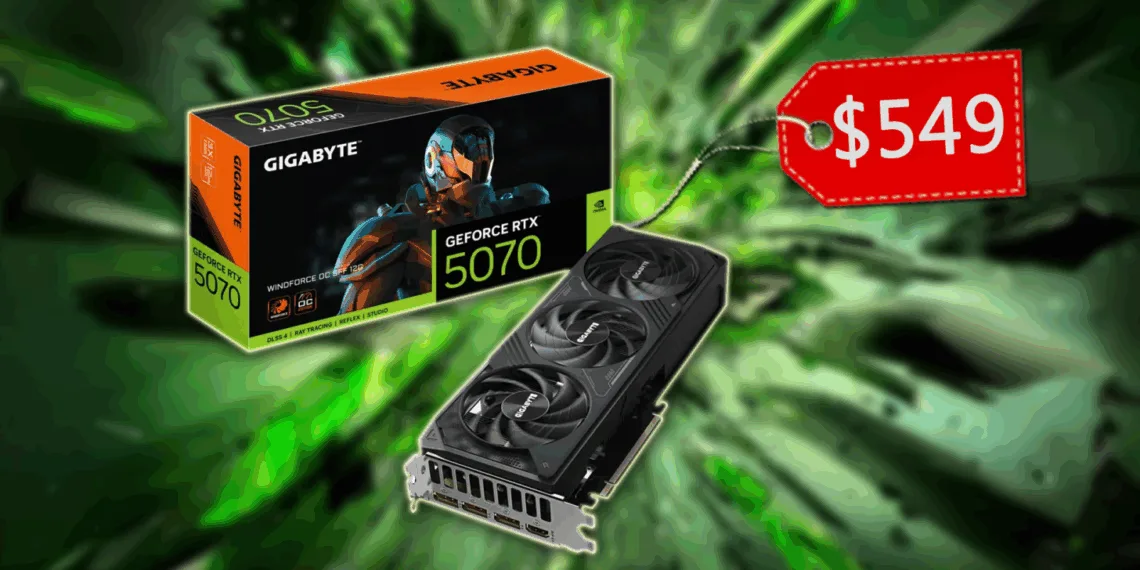 GeForce RTX 5070 Listings Surface Online: Base & OC Editions Priced at $549
