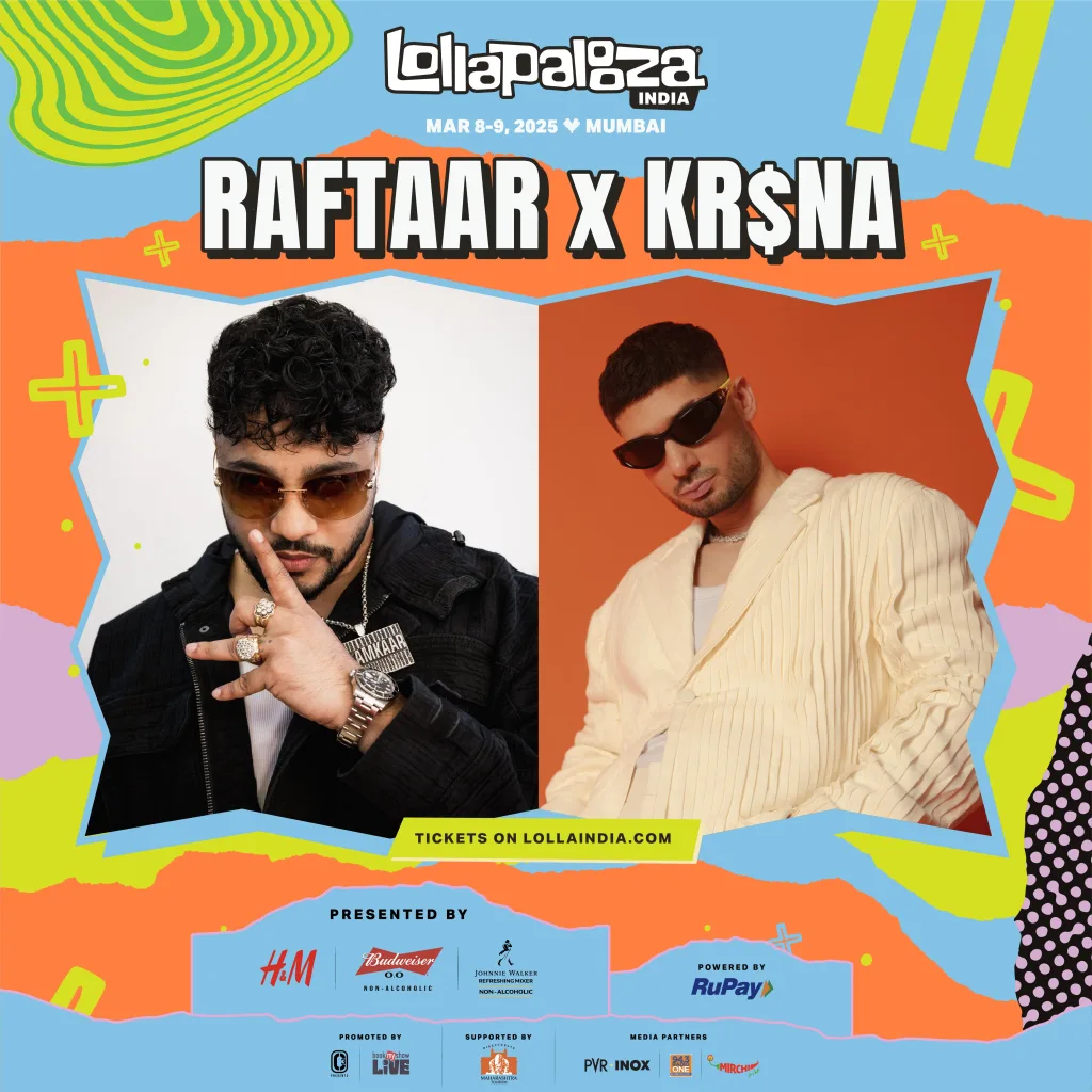 Raftaar x Krna Lollapalooza India 2025 Ticket Prices: Everything You Need to Know