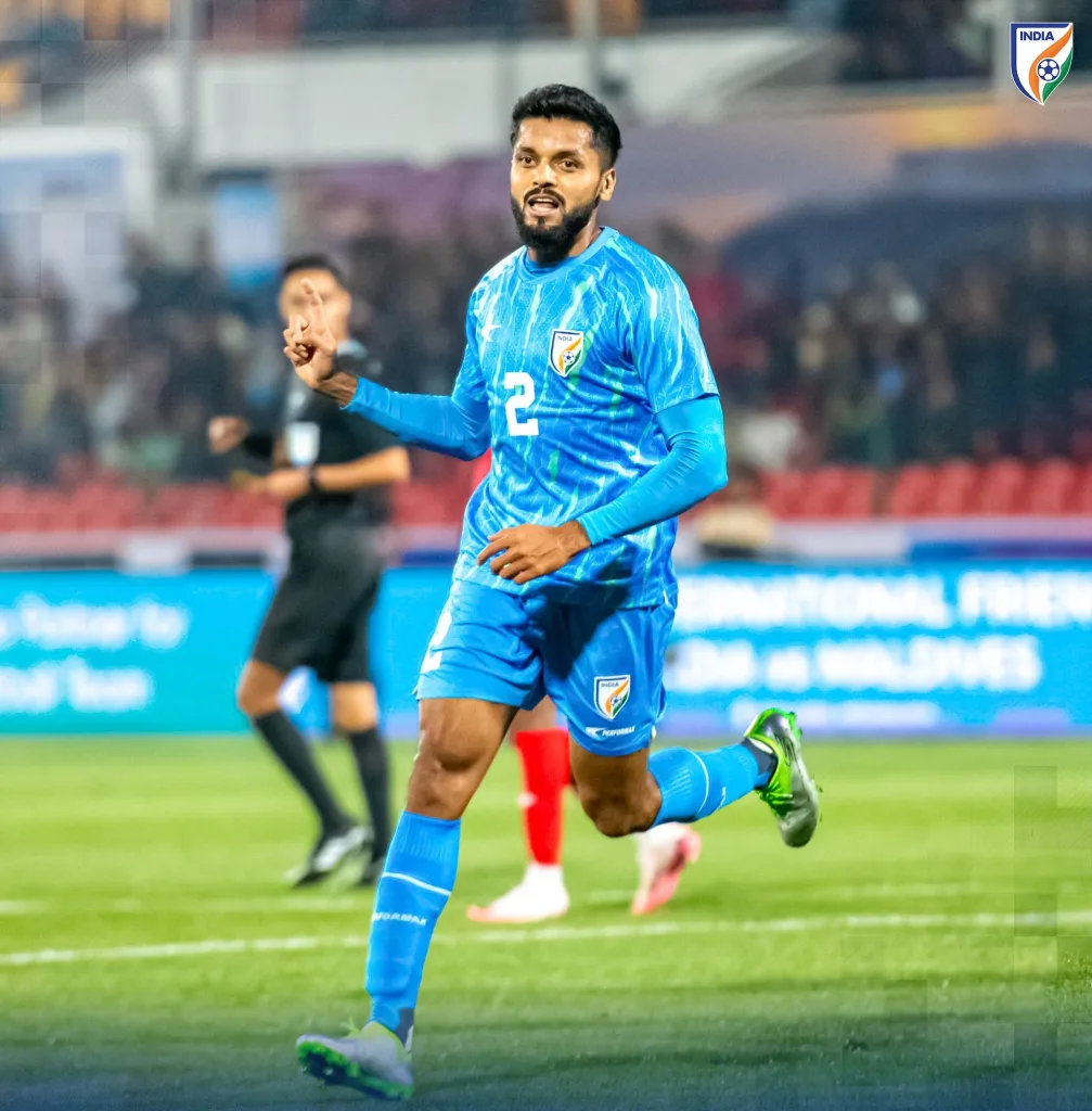 Rahul Bheke 2 Sunil Chhetri Scores 95th Goal as India Dominate Maldives in 3-0 Win