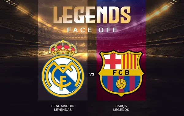 Real Madrid Leyendas vs Barca Legends Match to Take Place in India
