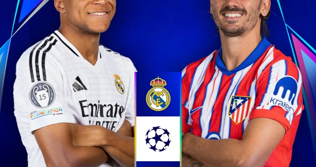UEFA Champions League 2024/25: Real Madrid vs Atletico Madrid - Preview and Prediction and Where to Watch the Match Live?