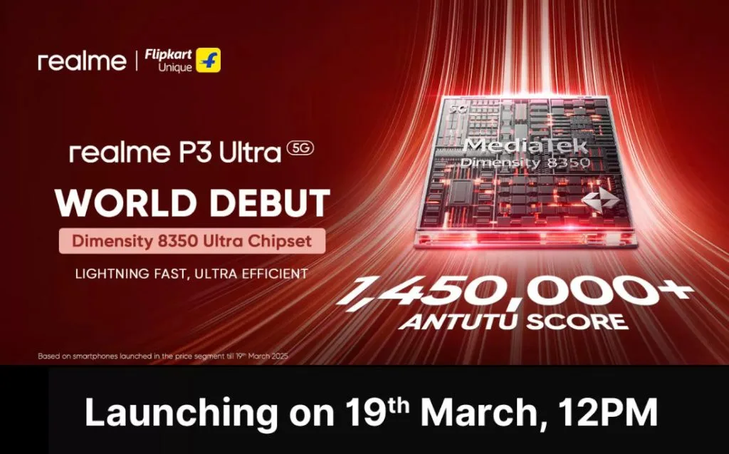 Realme P3 3 1 Realme P3 5G and P3 Ultra 5G Launching in India on March 19