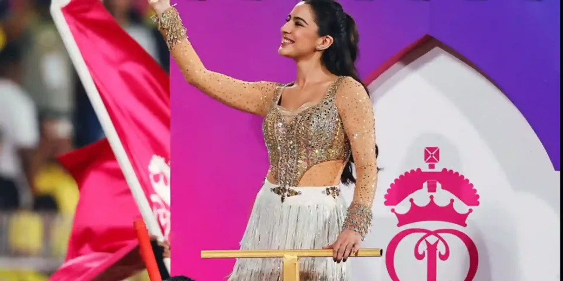 Sara Ali Khan Steals the Show at IPL 2025 RR vs CSK Match
