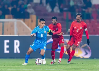 Sunil Chhetri Scores 95th Goal as India Dominate Maldives in 3-0 Win