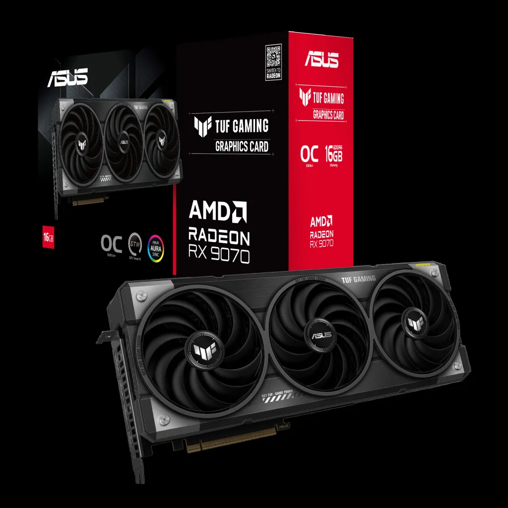 ASUS Brings AMD Radeon RX 9070 Series GPUs: The Future of Gaming Graphics