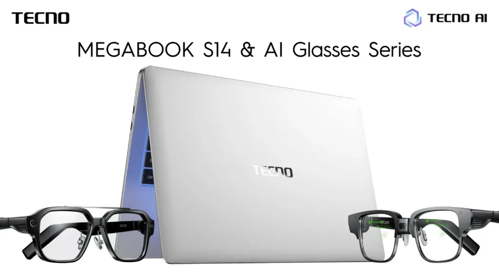 Tecno 1 TECNO Unveils CAMON 40 Series, AI Glasses Pro, and MEGABOOK S14 at MWC 2025