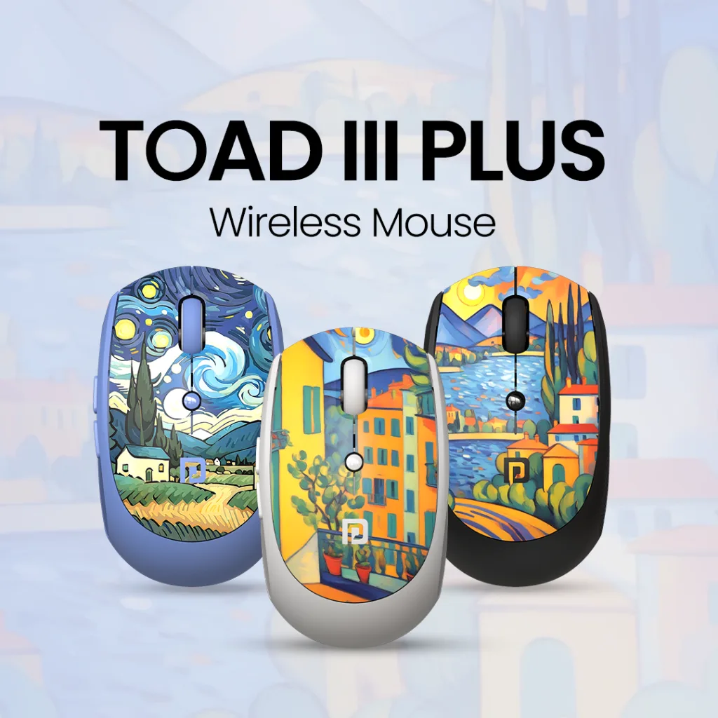 Portronics Toad III Plus: Discover the Artistic Wireless Mouse 