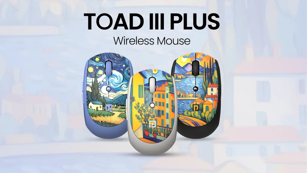 Portronics Toad III Plus: Discover the Artistic Wireless Mouse 