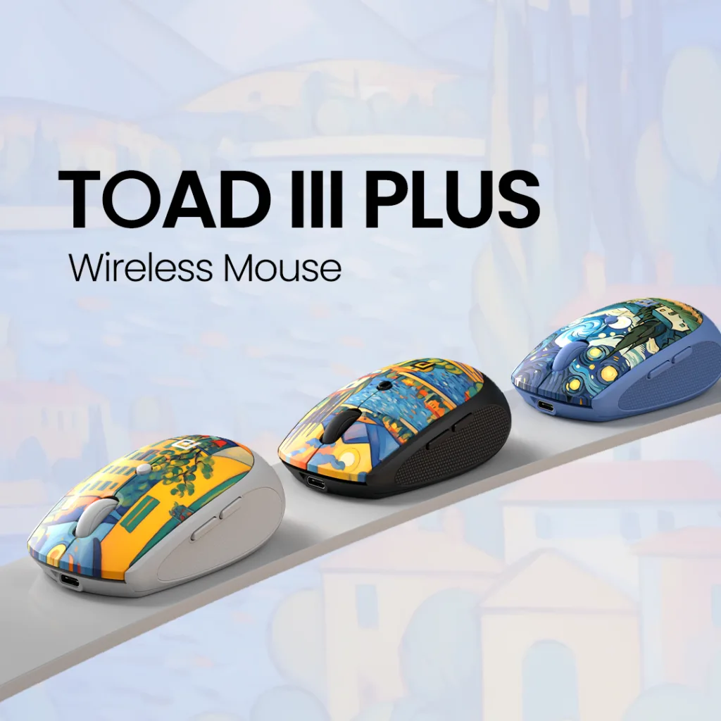 Portronics Toad III Plus: Discover the Artistic Wireless Mouse 