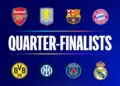 Champions League Quarter-Final Ties Set: Arsenal vs Real Madrid, Bayern vs Inter Headline Exciting Clashes