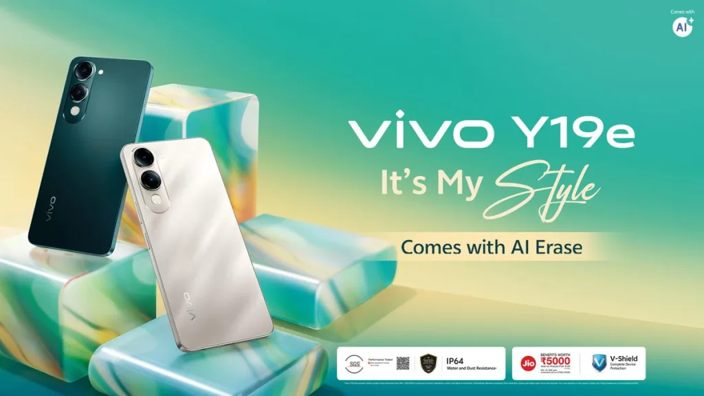 Vivo V19e 2 Vivo Y19e Launched in India With 5,500mAh Battery at ₹7,999
