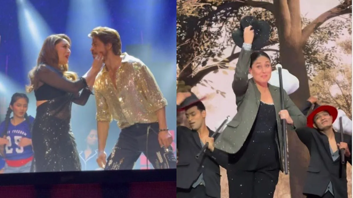 IIFA 2025: Watch Shah Rukh Khan and Madhuri Dixit Recreate ‘Dil To Pagal Hai’ Magic; Kareena Pays Tribute to Raj Kapoor