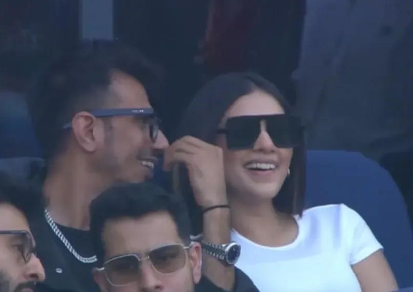 IND vs NZ: Yuzvendra Chahal spotted with a Mystery Woman at Champions Trophy Final