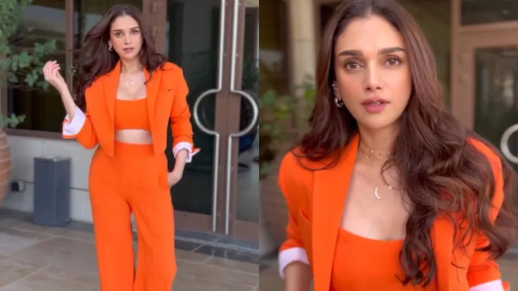 aditiss 1 Orange Blazer Battle: Tamannaah Bhatia and Aditi Rao Hydari Fashion Face-Off