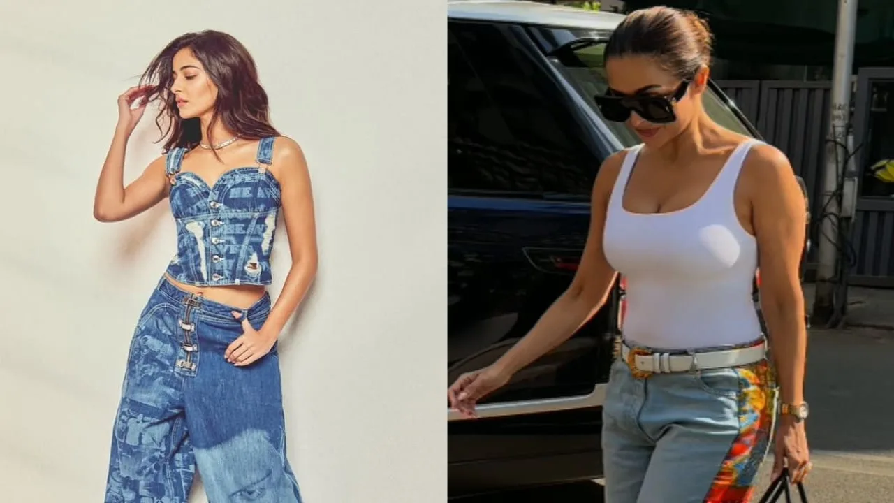 Bollywood Denim Revolution: From Malaika Arora to Ananya Pandey Quirky Styles That Redefine Fashion