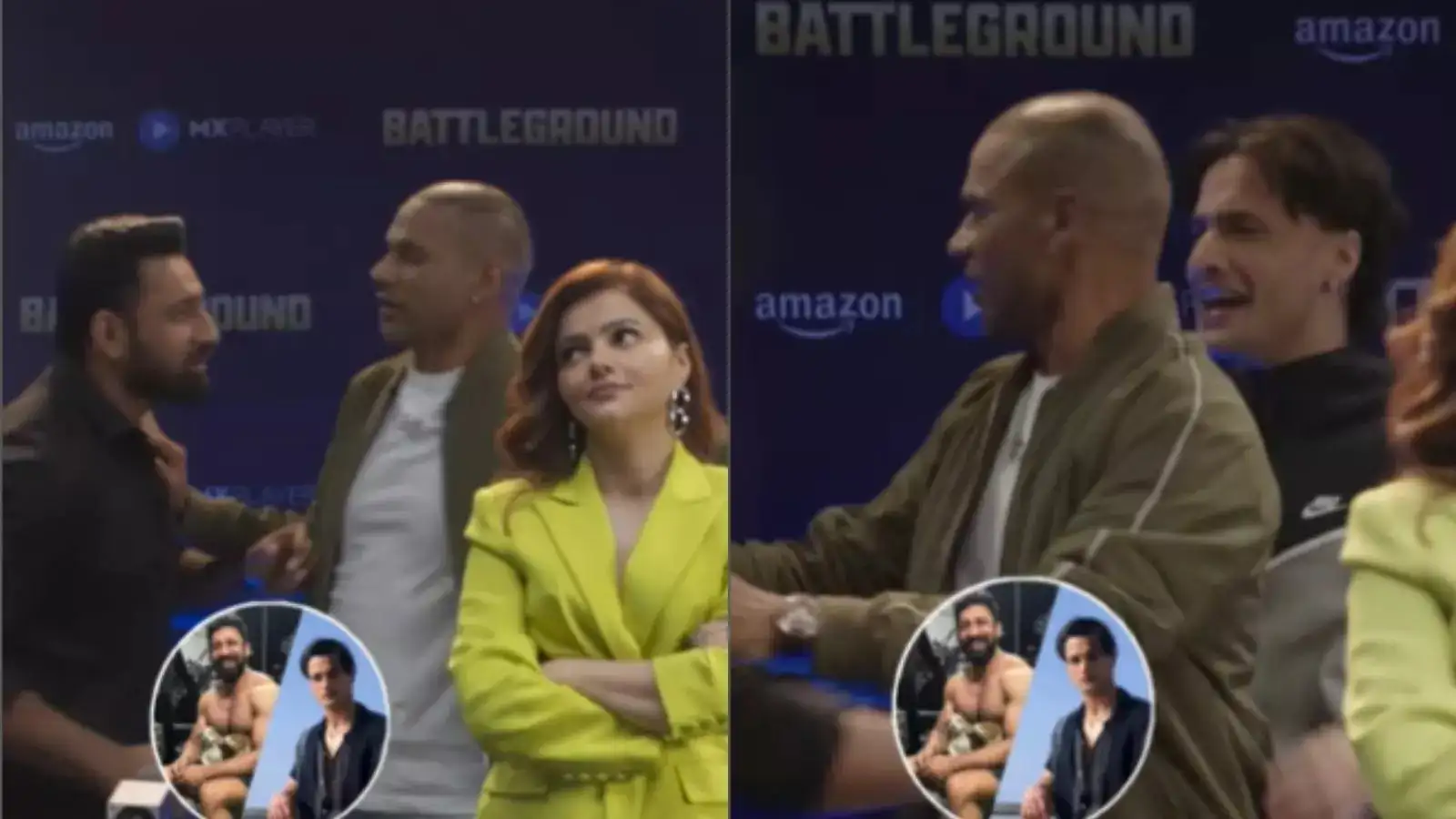 Asim Riaz and Rajat Dalal Public Brawl: Rubina Dilaik Shocked, Shikhar Dhawan Plays Peacemaker