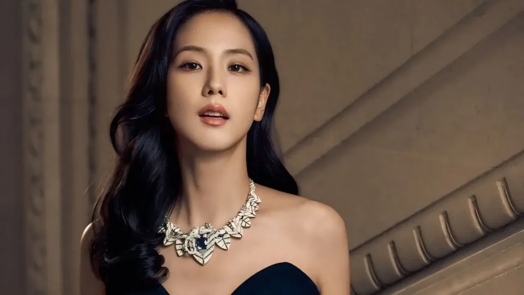 blackpjk 2 BLACKPINK Jisoo Stuns in 26-Carat Ceylon Sapphire at Louvre's Grand Fashion Dinner