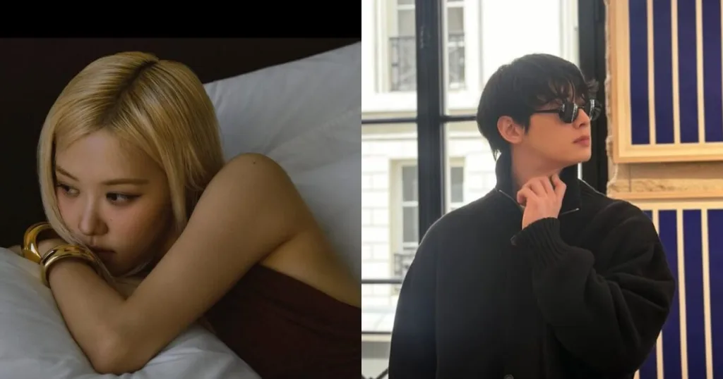 blkro 2 Cha Eun Woo and BLACKPINK Rosé Spark Dating Rumors Again After Dining at the Same Parisian Restaurant