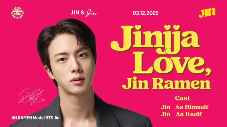 BTS Jin Wows in Unscripted Ramen Ad: Behind the Scenes of His Latest Commercial