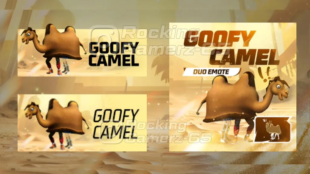 cammels 4 Free Fire Goofy Camel Emote: Unlocking the Unique Duo Interaction
