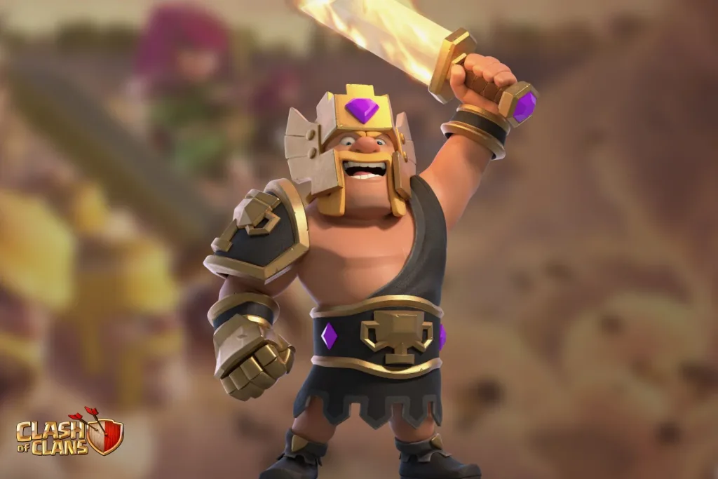 clsss 2 Clash of Clans Combat King Hero Skin: Unleash the Ultimate Warrior Transformation