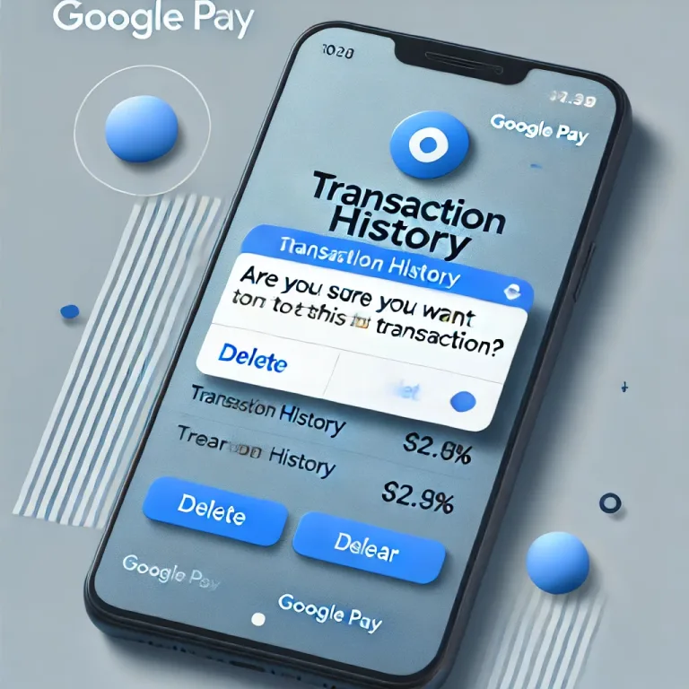 How to Delete GPay Transaction History 2025: Secret Method