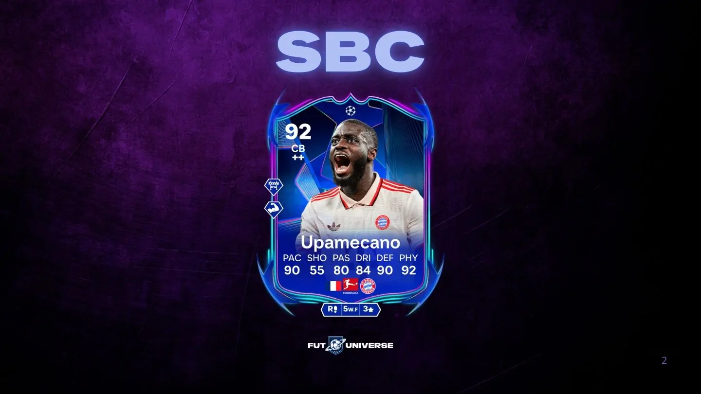 EA FC25: Mastering the Dayot Upamecano UCL RTTF Squad Building Challenge