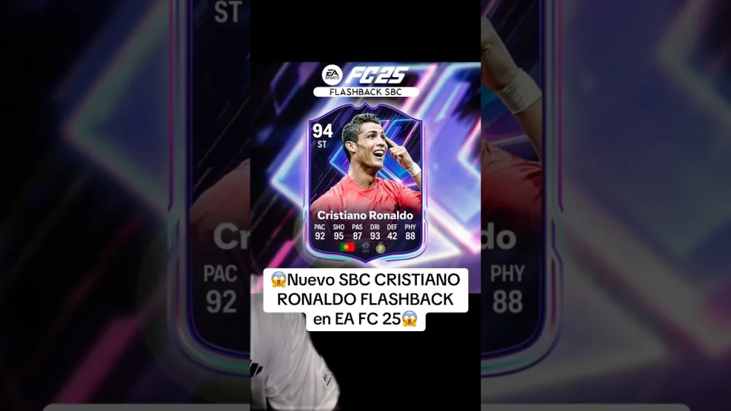 eafc25n 1 EA FC25 Cristiano Ronaldo Flashback SBC: SSSIIIUUUU! The Ultimate Striker Returns In the Ground