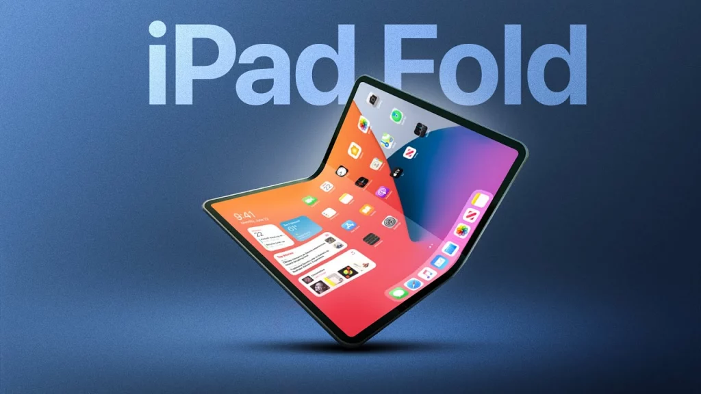 foldable ipad render Apple’s Foldable iPad Pro: A Game-Changer with Under-Display Face ID?