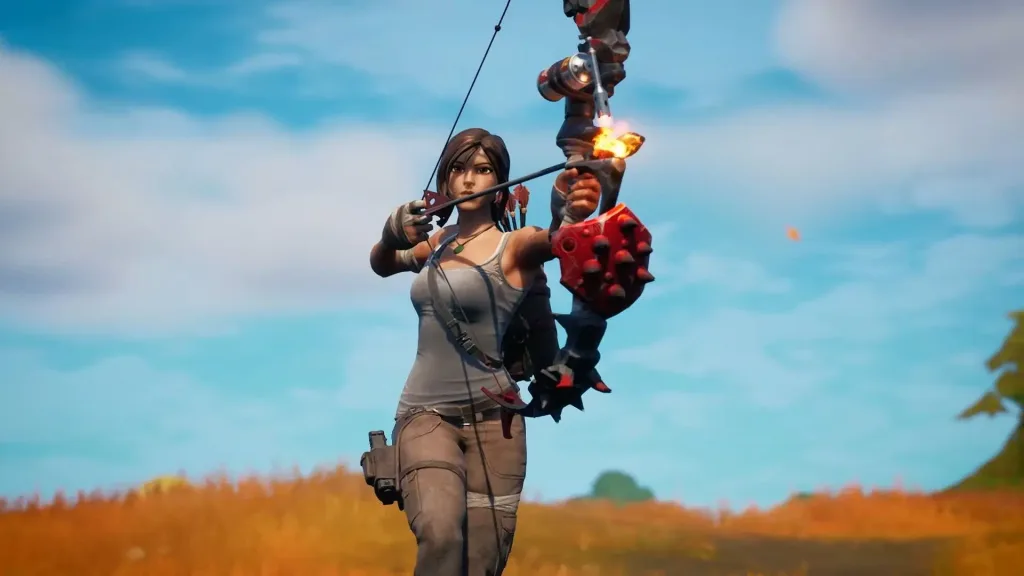 foor5 2 Fortnite Players Debate Over "Lame and Lazy" Lara Croft Skin Update