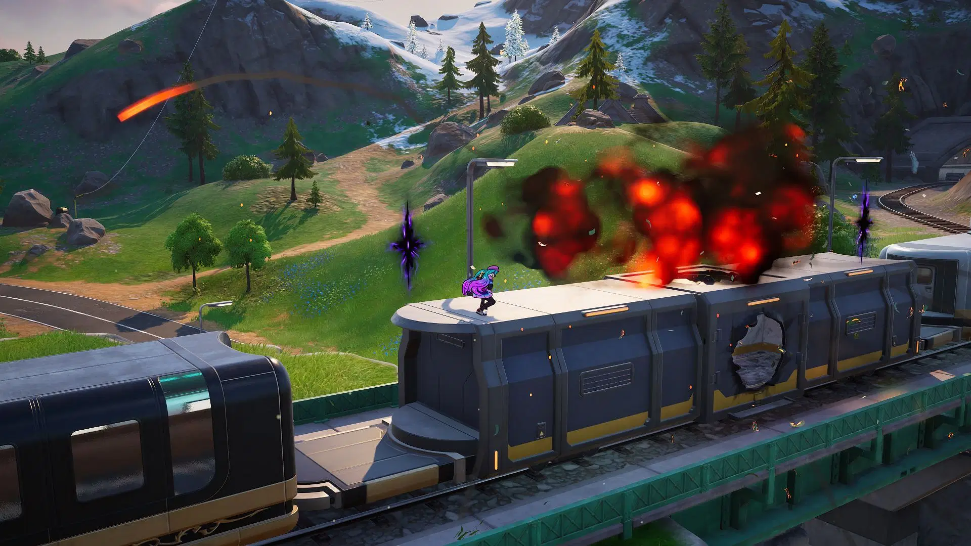 Fortnite Chapter 6: Master On the Hijacking of Armored Train in this Lawless Season