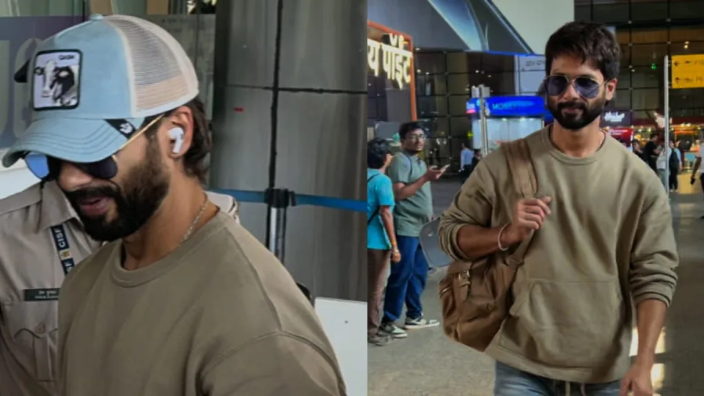 hahh 3 Shahid Kapoor ₹3.6K Cap Steals the Show: Bollywood’s New Budget-Friendly Airport Fashion Icon