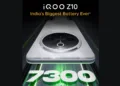 iQOO Z10 5G with 7300mAh Monster Battery Launching in India On this Date!