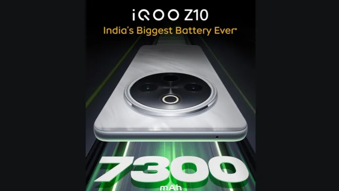 iQOO Z10 iQOO Z10 5G with 7300mAh Monster Battery Launching in India On this Date!