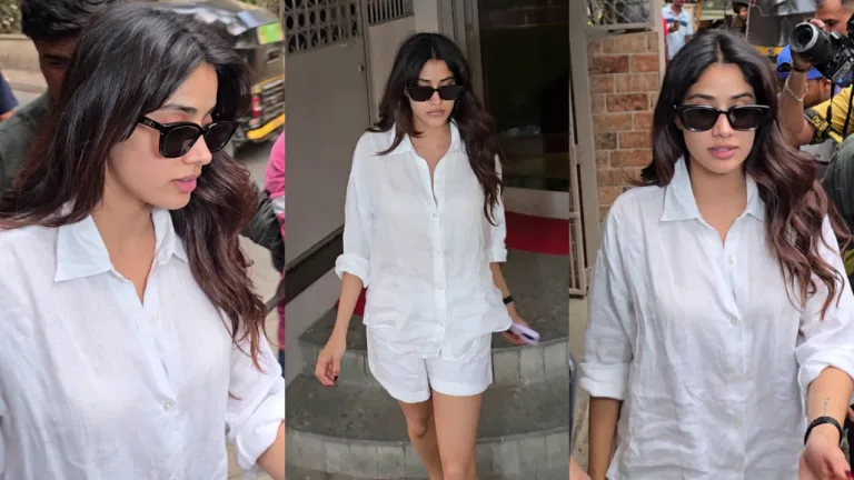 Janhvi Kapoor Summer Chic: Effortless Style Meets Luxury in Rs 24,726 Sunglasses